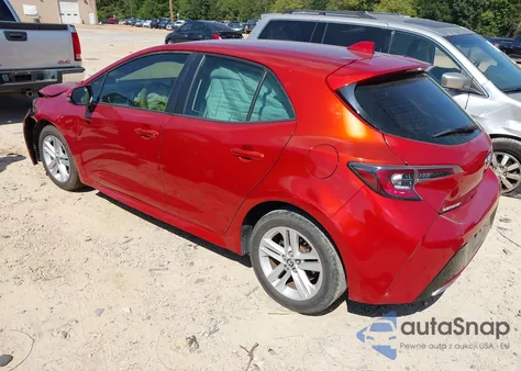 2019 Toyota Corolla Se z USA, uszkodzony, nr VIN JTNK4RBE4K3026575